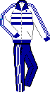 White, Navy